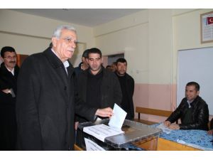 Bağımsız Aday Ahmet Türk Oyunu Kullandı