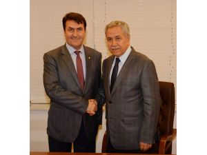 Arınç, Osmangazi Belediye Başkan Adayı Dündarı Tebrik Etti