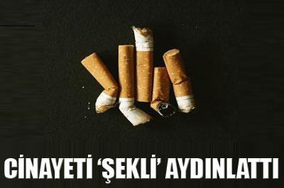 Sigara izmaritiyle cinayet aydınlandı 