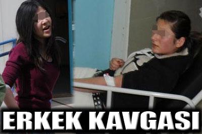 Kızların düellosu kanlı bitti 
