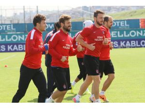 Trabzonsporda Neşeli Antrenman