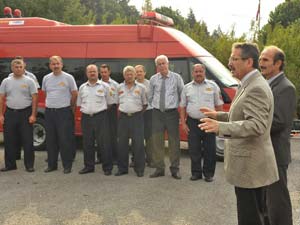 Poyraz’dan İtfaiyeye Ziyaret