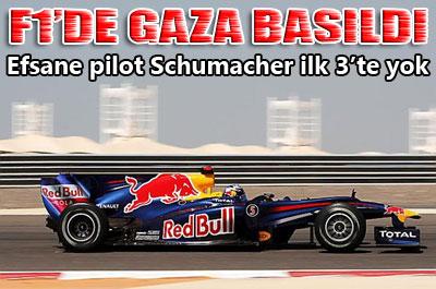 İlk pole pozisyonu Vettelin 