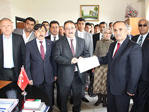 Mehmet Fatih Güven Mazbatasını Aldı