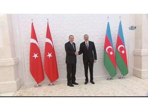 Erdoğan, Aliyev İle Görüştü