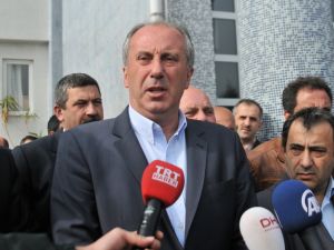 Chp Grup Başkanvekili Muharrem İnce: