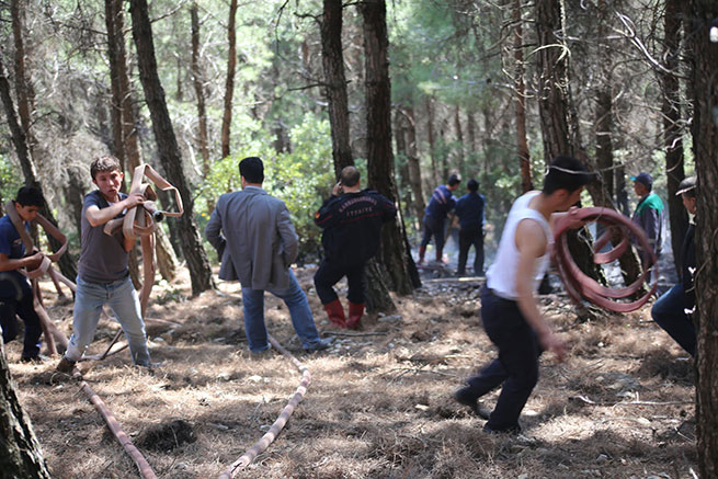 Kahramanmaraş’ta Korkutan Orman Yangını  