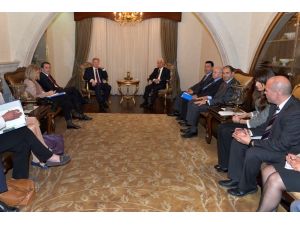 Kktc Cumhurbaşkanı Eroğlu, Ab Genişleme Komiseri Füle’yi Kabul Etti