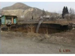 Dev Obruk Evi Böyle Yuttu