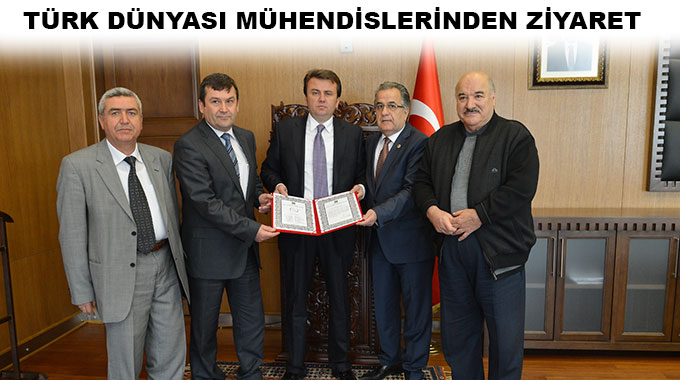 Türk Dünyası Mühendislerinden Ziyaret