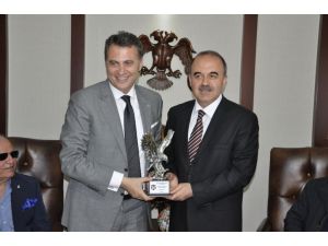 Fikret Orman’dan Vali Erol’a Ziyaret