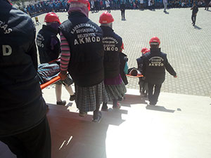 Bağlarbaşı İmam Hatip Ortaokulu’nda Eğitim Ve Tatbikat Düzenledi