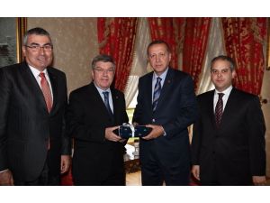 Başbakan Erdoğan, Bakan Kılıç Ve Ioc Başkanı Bachı Kabul Etti