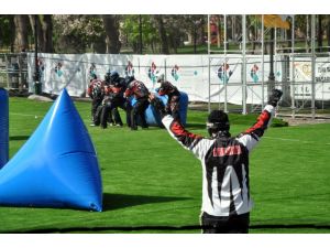Gaziantep’te Paintball Heyecanı