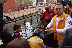 Kontrolden Çıkan Otomobil 3 Çocuğa Çarptı