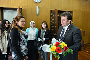 Menar’dan Erkoç’a Hayırlı Olsun Ziyareti