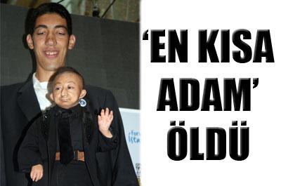 Dünyanın en kısa adamı öldü 