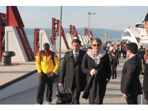 Galatasaray Bursa’ya Denizden Geldi