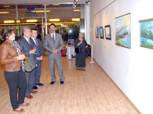 Hüseyin Macar Sergi Açtı