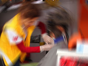 Otomobil Tarlaya Uçtu