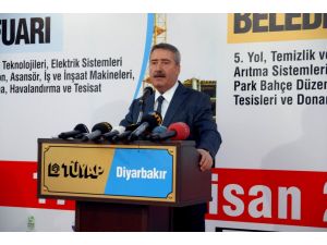 Diyarbakır’da Ortadoğu Sanayi Ve Belediye İhtiyaçları Fuarı