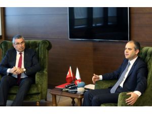 Bakan Kılıç, Tmok Başkanı Erdener’i Kabul Etti