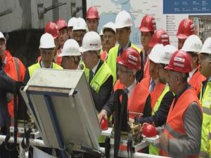 Tarihi Projenin Butonuna Erdoğan Bastı