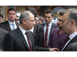 İçişleri Bakanı Efkan Ala, Oltu’da İncelemelerde Bulundu