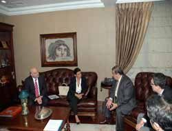 Akbanklı Yöneticilerden Sankoya Ziyaret