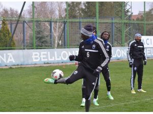 Kayseri Erciyessporda Eskişehirspor Maçı Hazırlıkları Sürüyor