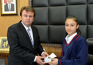 Temsili Başkan Aydın Okulun Yol Ve Çevre Sorununun Giderilmesini İstedi