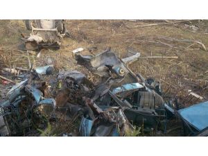 Otomobil Hurdaya Döndü