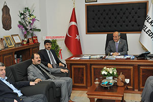 Ak Parti İl Yönetiminden Başkan Okay’a Ziyaret