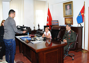 Ebrar Bolat Kahramanmaraş’ta İlk Bayan Jandarma Komutanı Oldu.