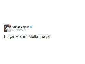 Victor Valdes’den Tito’ya Destek