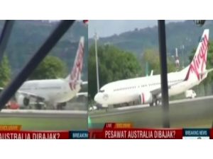 Kaçırılma Alarmı Verilen Uçak Bali’de