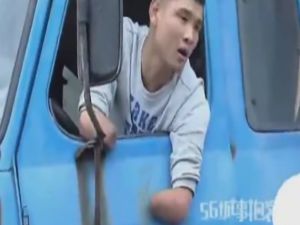 Kamyon Sürücüsü Hayrete Düşürdü