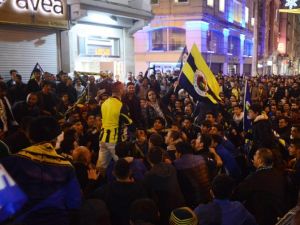 Taksim’de Şampiyonluk Kutlaması