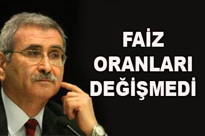 Merkez Bankası faizleri değiştirmedi 