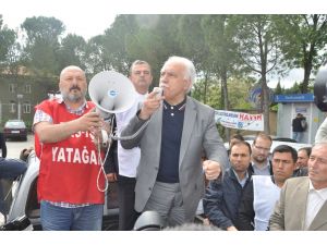 Perinçek’ten Direniş Çadırına Ziyaret