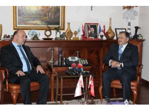 Bakan Eroğlu, Kktc Çevre Ve Doğal Kaynaklar Bakanı Bakırcı İle Görüştü