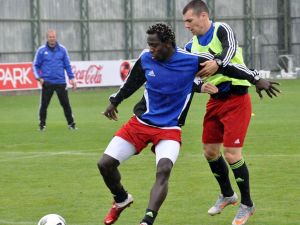 Gaziantepspor Gençlerbirliği Maçı Hazırlıklarını Sürdürdü