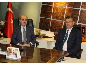 Numan Kurtulmuş’tan Şanlıurfa Büyükşehir Belediyesi’ne Ziyaret