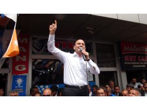 Ak Parti Ağrı’da İlk Mitingini Yaptı