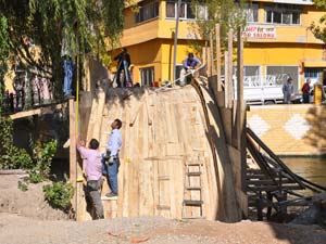 Elbistanda Mostar Köprüsünün Benzeri İnşa Ediliyor