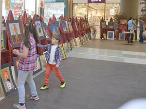 Minik Ressamlardan Usta Tablolar