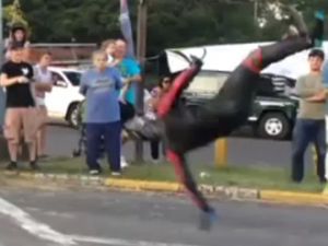 Kaykay Yarışlarında Zincirleme Kaza