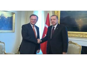 Erdoğan’a Alman Konuk