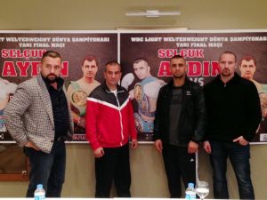Aydın: “Altın Kemer İçin Kazanmak Zorundayım”