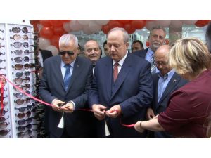 Aso Başkanı Özdebir, Optik Firmasının Açılışına Katıldı